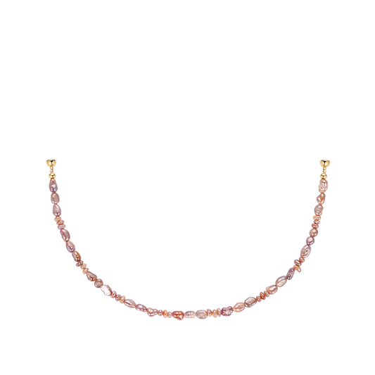 Mauve Pearls Bracelet