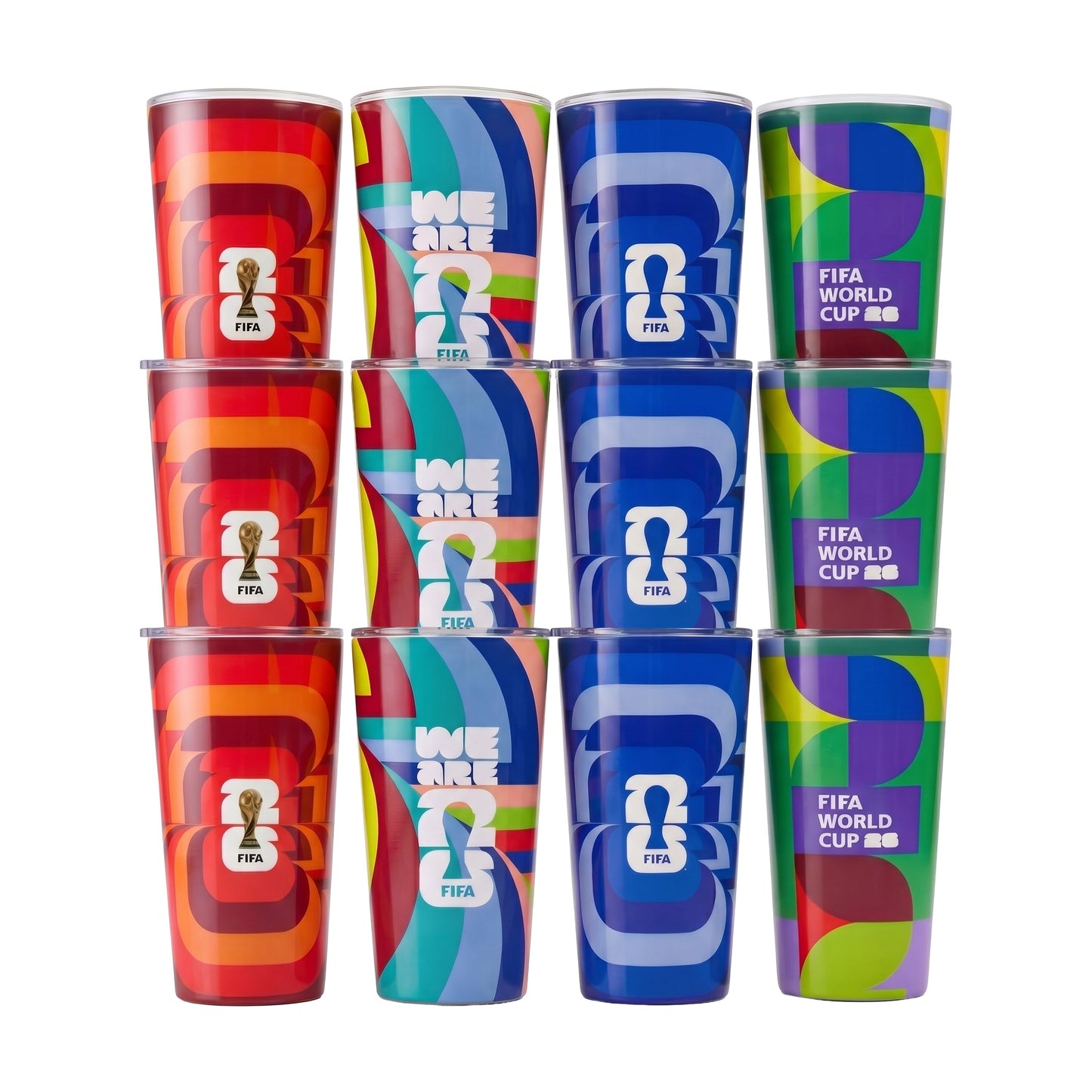 Atelier Sportif Official Official FIFA World Cup 2026 Edition 17 Oz Glass Tumblers