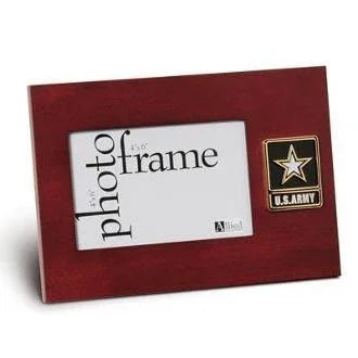 Go Army Medallion Desktop Picture Frame