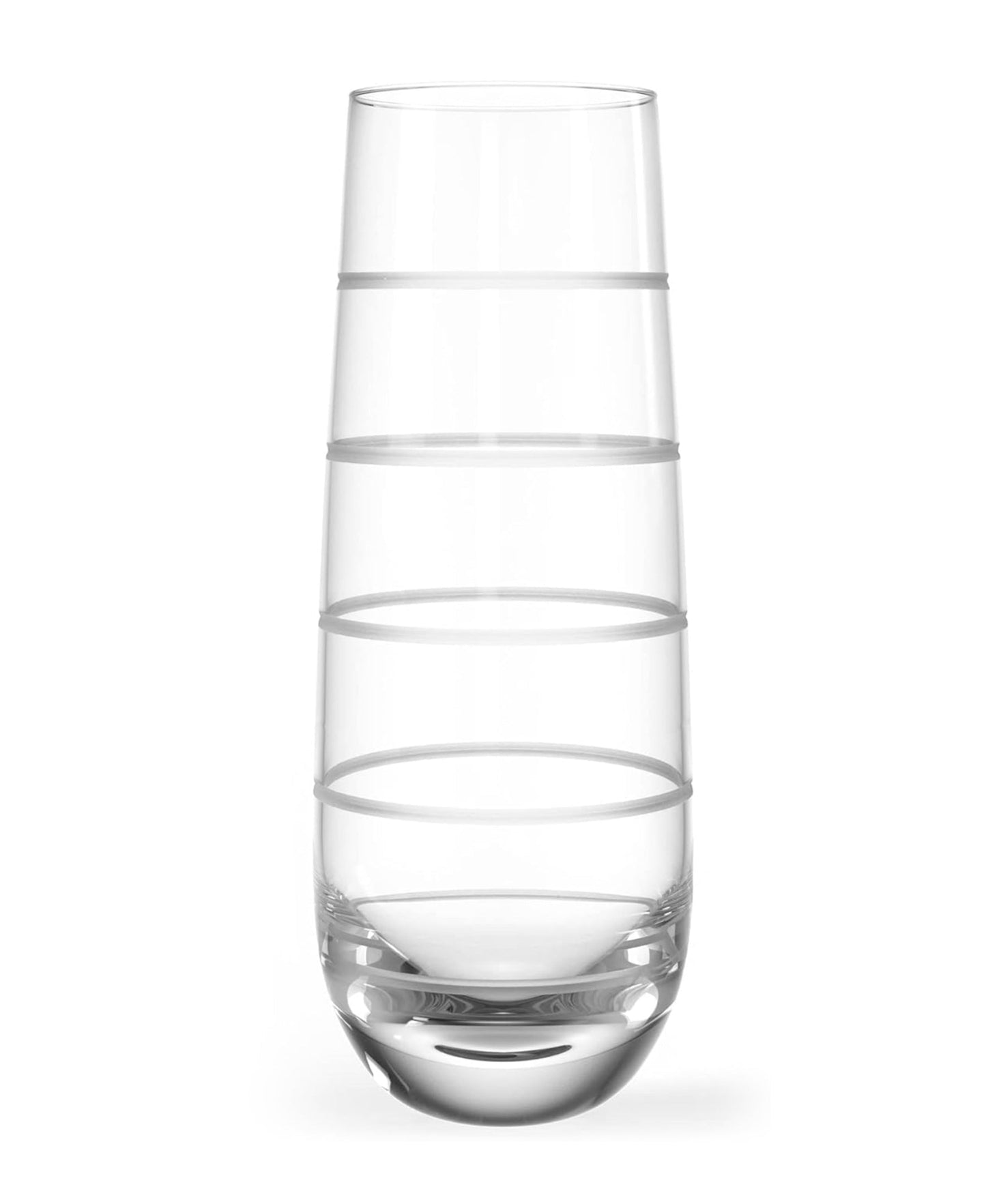 MEDALLION SET OF 6 STEMLESS FLUTES