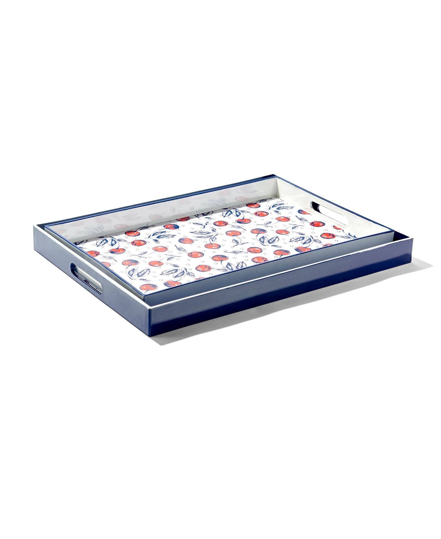 Bing Cherries Set Of 2 Tray