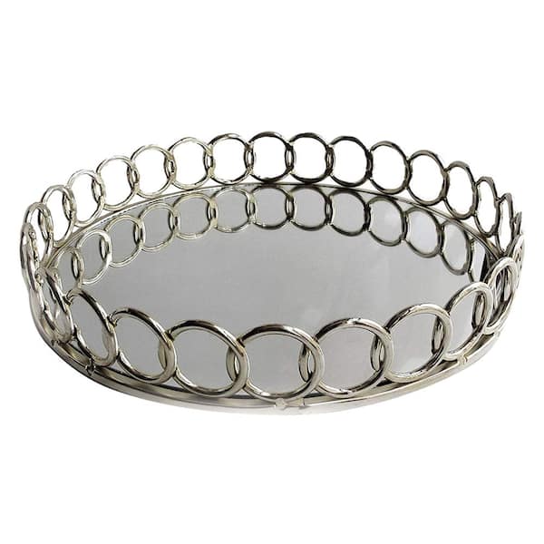 Looped Silver Tray