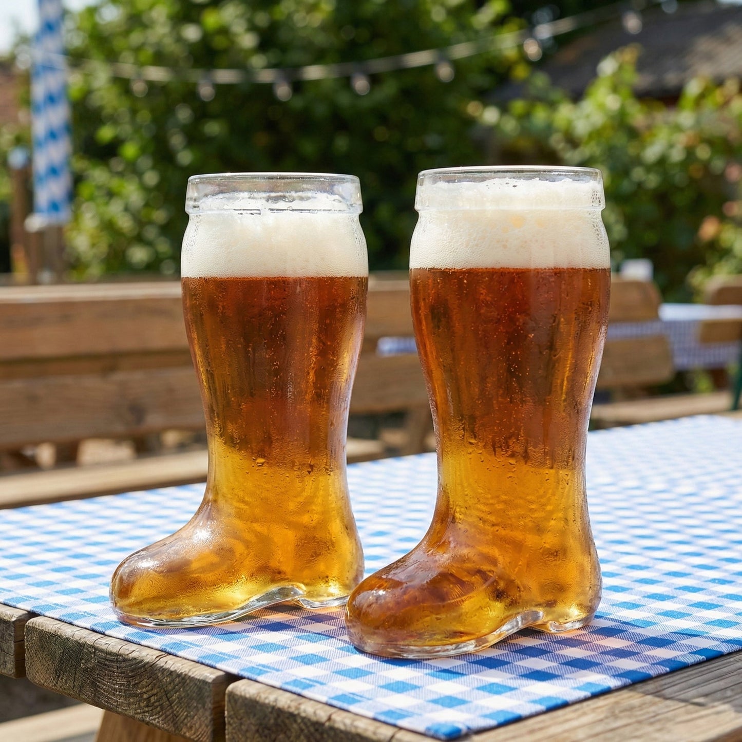 Boots Set of 2 Beer Boots - 1 Liter 33.8oz