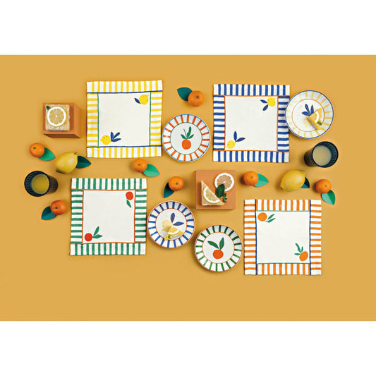 Citrus Burst Mini Plates