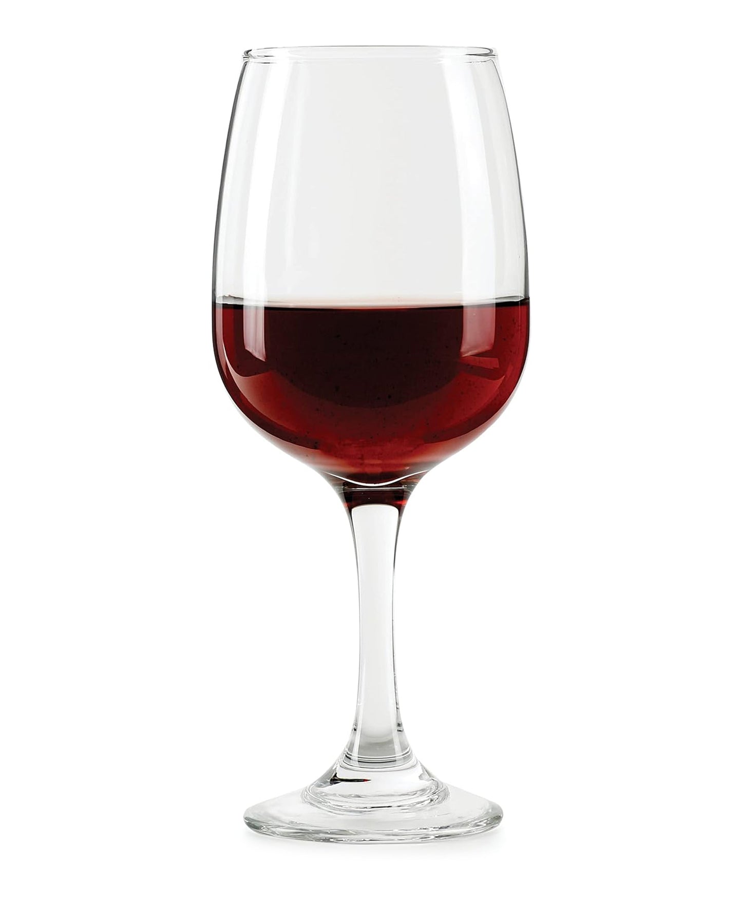 CLEAR GLASS SET OF 6 WINE GOBLETS 11.7 Oz. IN REMAILER