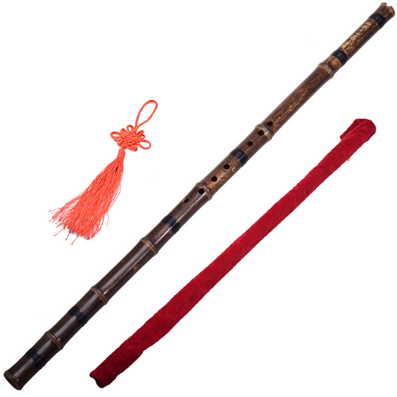 Purple Bamboo 8-Hole G Flute for Beginners