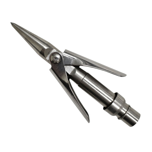 Palantic Spearfishing 3.5" Twin Double Wing 6mm Spear Tip w/ Keeper