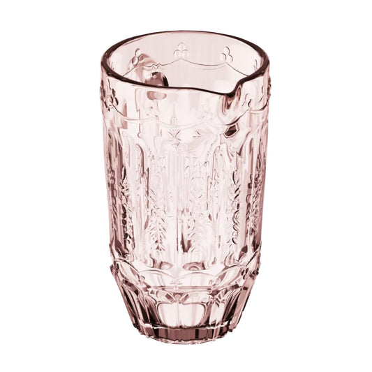 Vintage Pink Glass Pitcher 43.9 OZ.