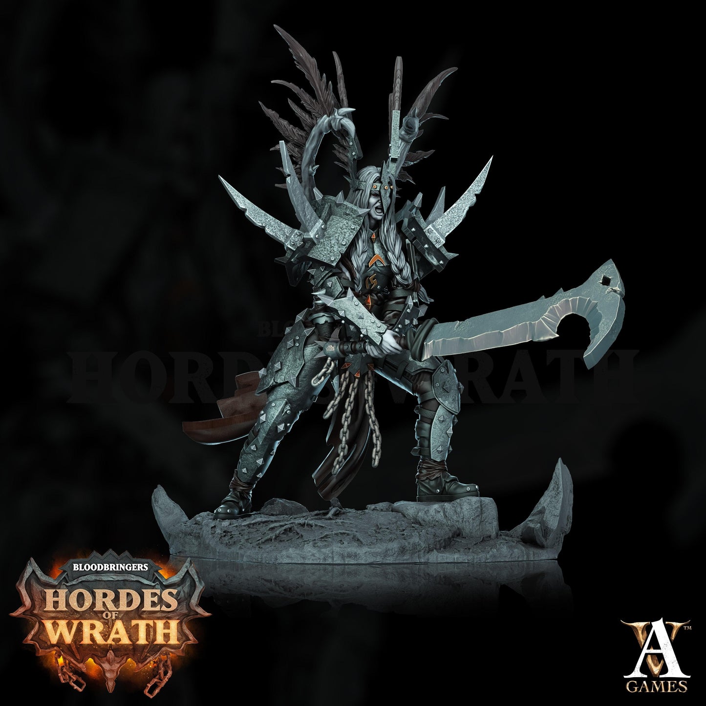 3D Printed Archvillain Games Cassandra Edreloch Society Vol. XXII 28 32mm D&D