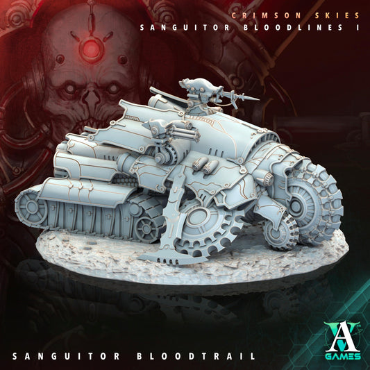 3D Printed Archvillain Games Sanguitor Bloodtrail Crimson Skies - Sanguitor Bloodlines Bloodright - Anathema 28 32mm D&D