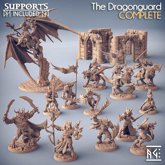 3D Printed Artisan Guild Torm Scatter Ruin The Dragonguard 28mm 32mm