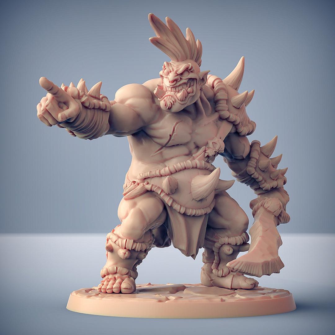 3D Printed Artisan Guild Ogre Marauders Set 28mm 32mm DnD