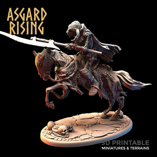 3D Printed Asgard Rising Draugr - Undead Skeleton Fallen Knights Set 28mm - 32mm