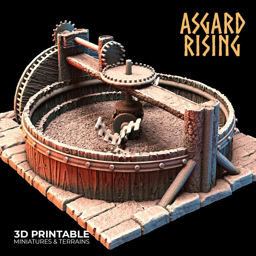 3D Printed Asgard Rising Dwarf Distillery and Brewery Set 28mm - 32mm