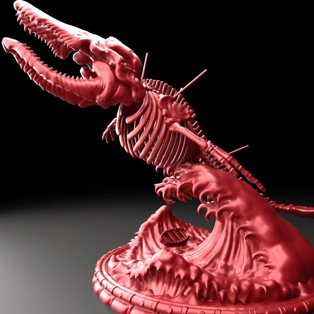 3D Printed Bestiary Vol. 5 Nafarrate - Bake Kujira 32mm Ragnarok D&D