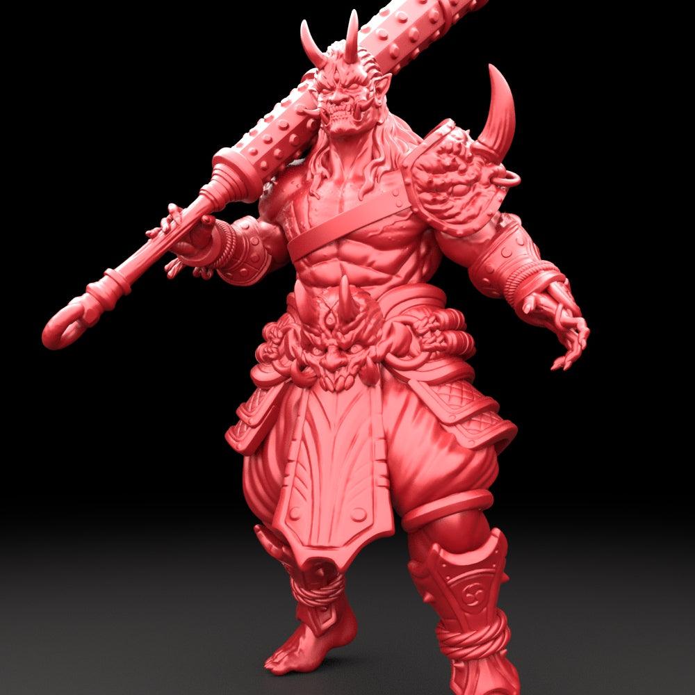 3D Printed Bestiary Vol. 5 Nafarrate - Oni 32mm Ragnarok D&D