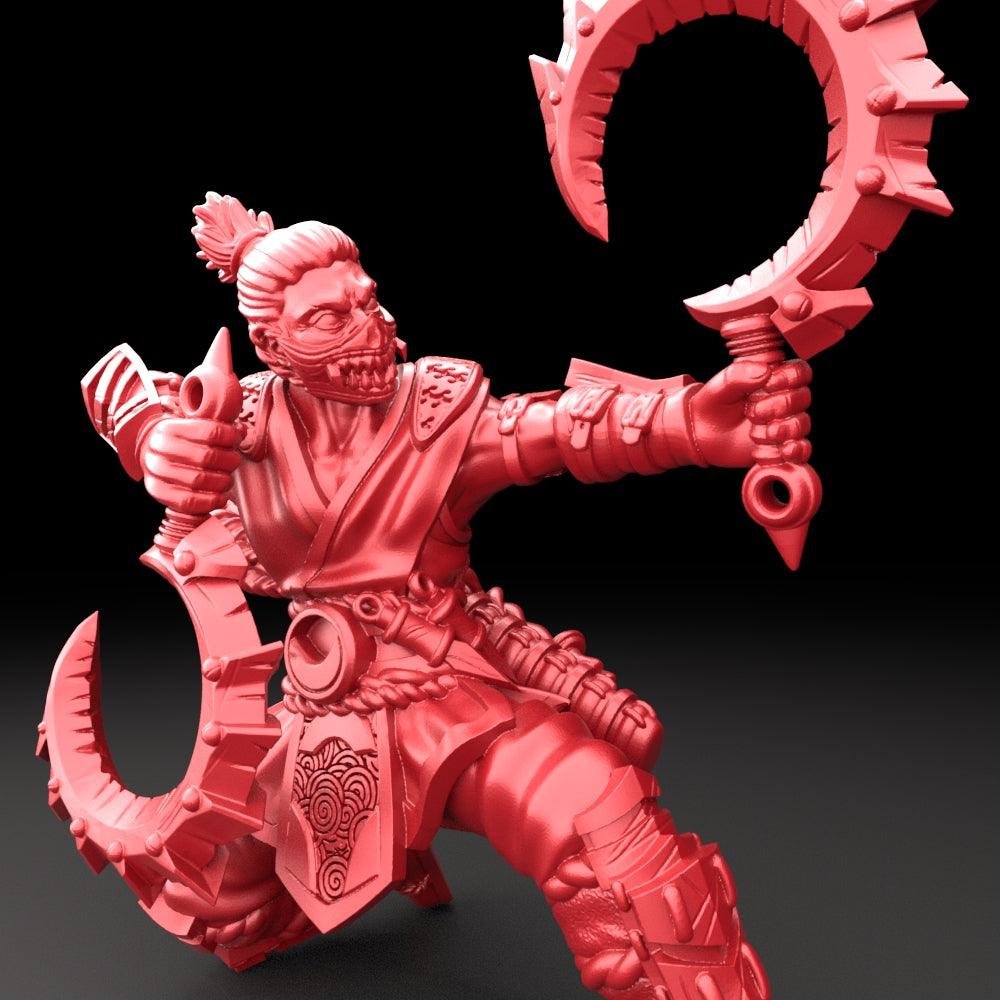 3D Printed Bestiary Vol. 5 Nafarrate - Tsukuyomi 32mm Ragnarok D&D