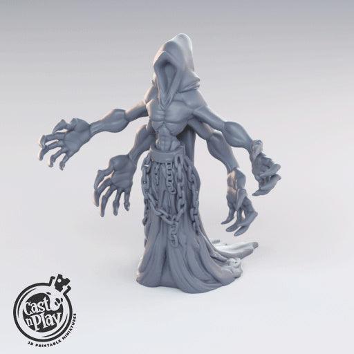 3D Printed Cast n Play Undead Spirits 28mm 32mm D&D