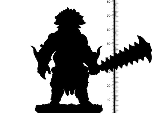 3D Printed Clay Cyanide Chalchiutotolin God of Pestilence Ragnarok D&D