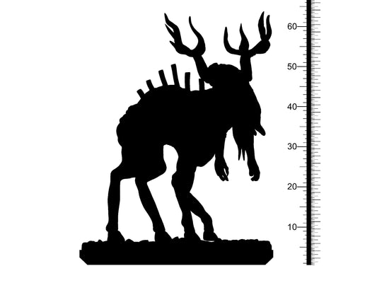 3D Printed Clay Cyanide Jottun Moder Great Old Gods Ragnarok D&D