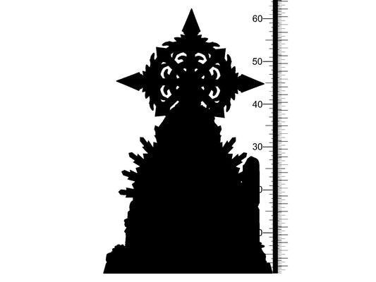 3D Printed Clay Cyanide Mystery Babylon - Semiramis 28mm 32mm D&D