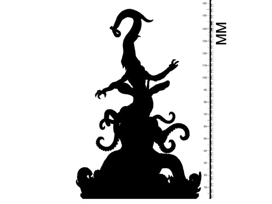 3D Printed Clay Cyanide Nyarlathotep Great Old Gods Ragnarok D&D