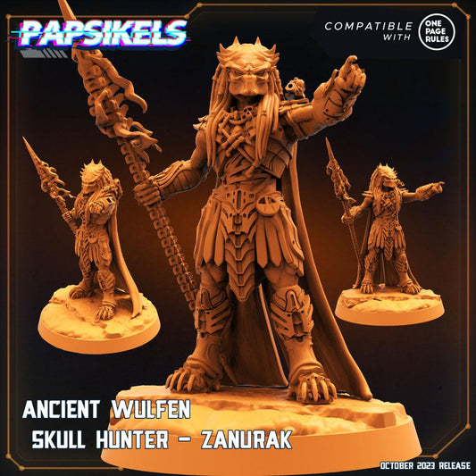 3D Printed Papsikels Ancient Wulfen Skull Hunter Set Skull Hunters Army Bundle 2 28mm 32mm