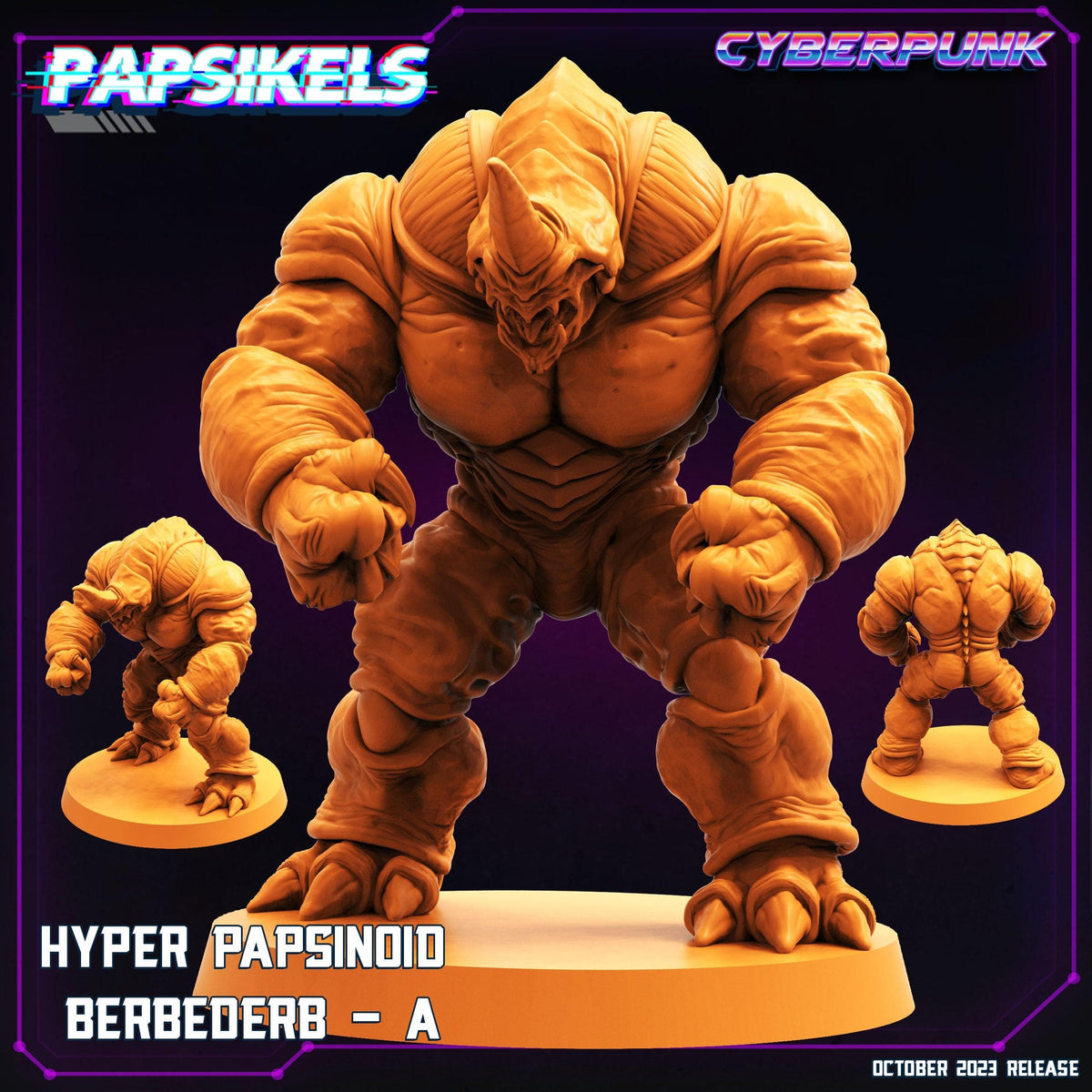 3D Printed Papsikels Berbederb A Hyper Papsinoid Berbederb Set 28mm 32mm