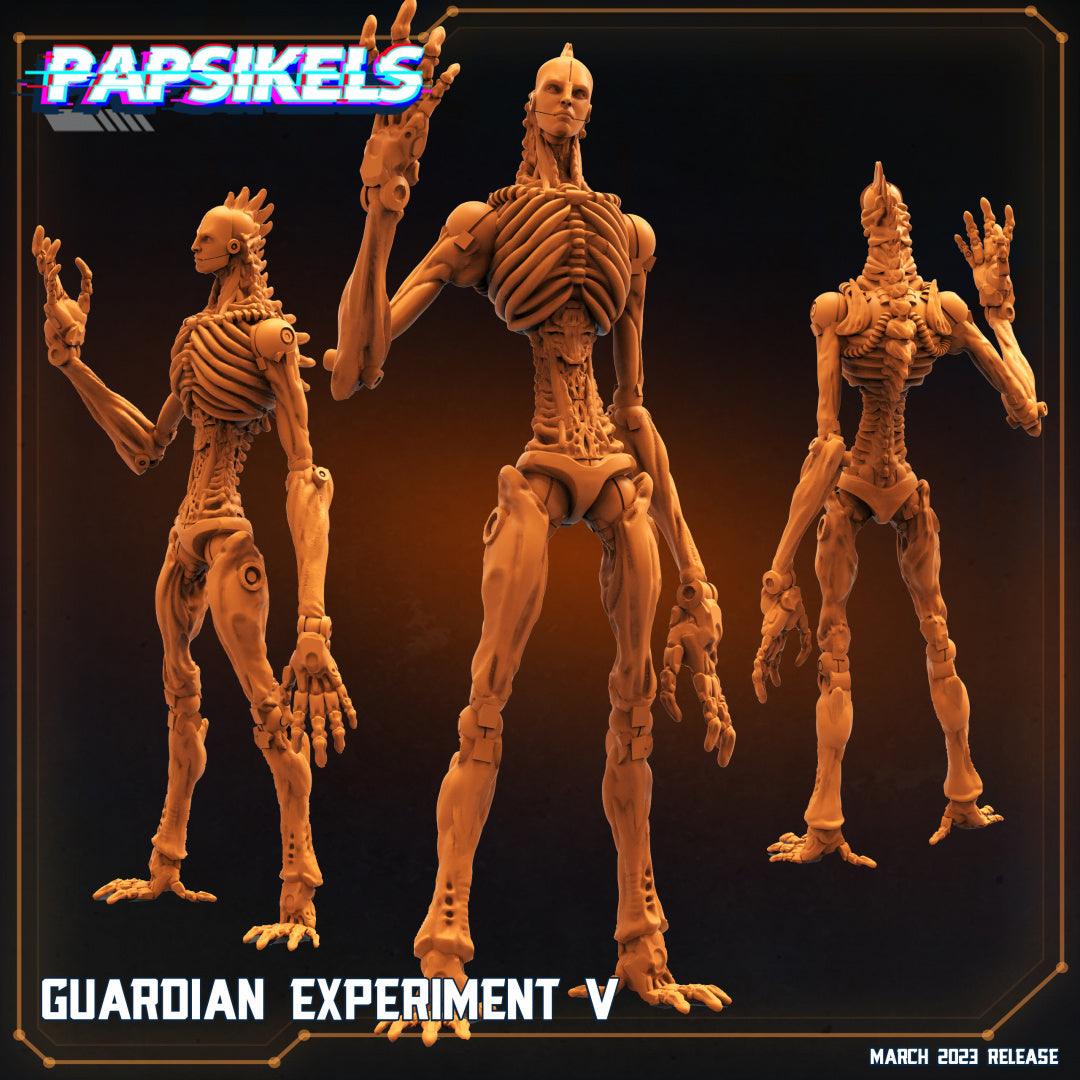 3D Printed Papsikels Cyberpunk Sci-Fi - Guardian Experiment V - 28mm 32mm