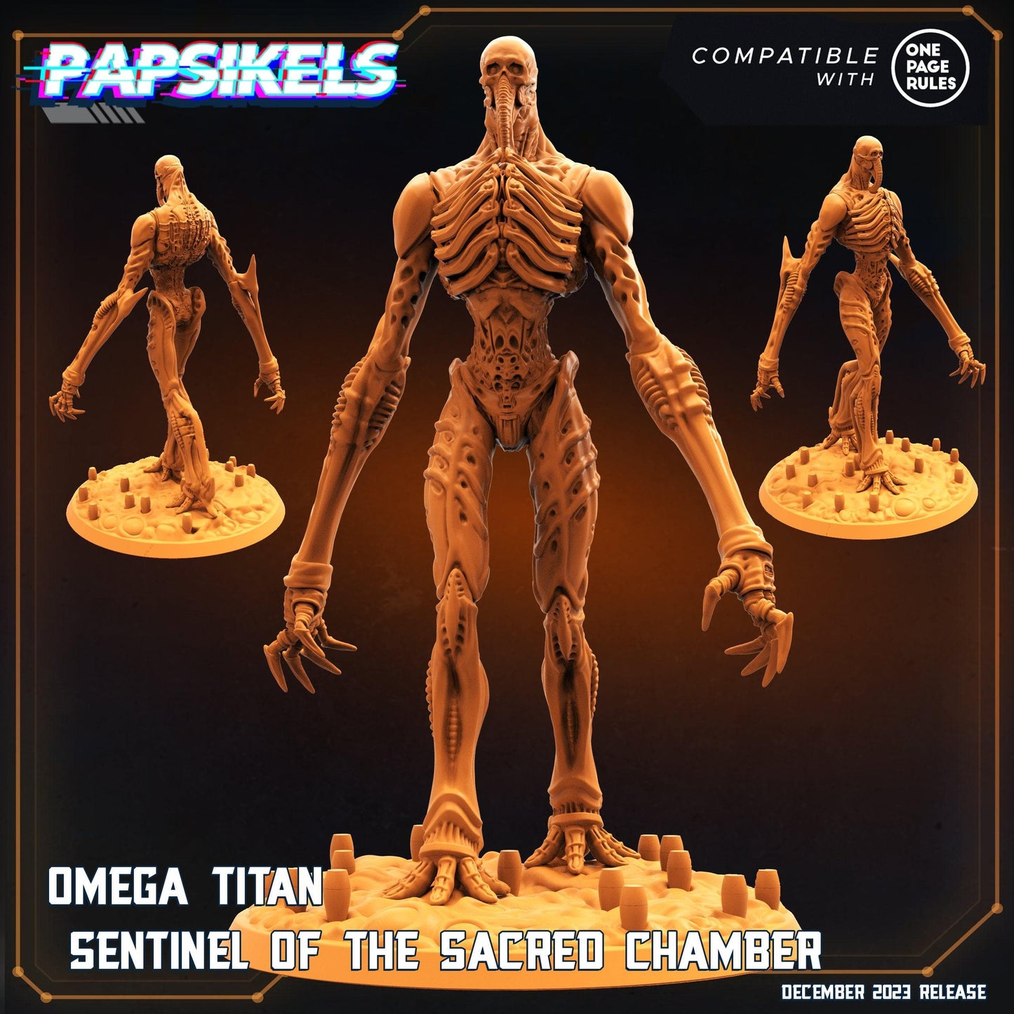 3D Printed Papsikels Omega Titan 28mm 32mm