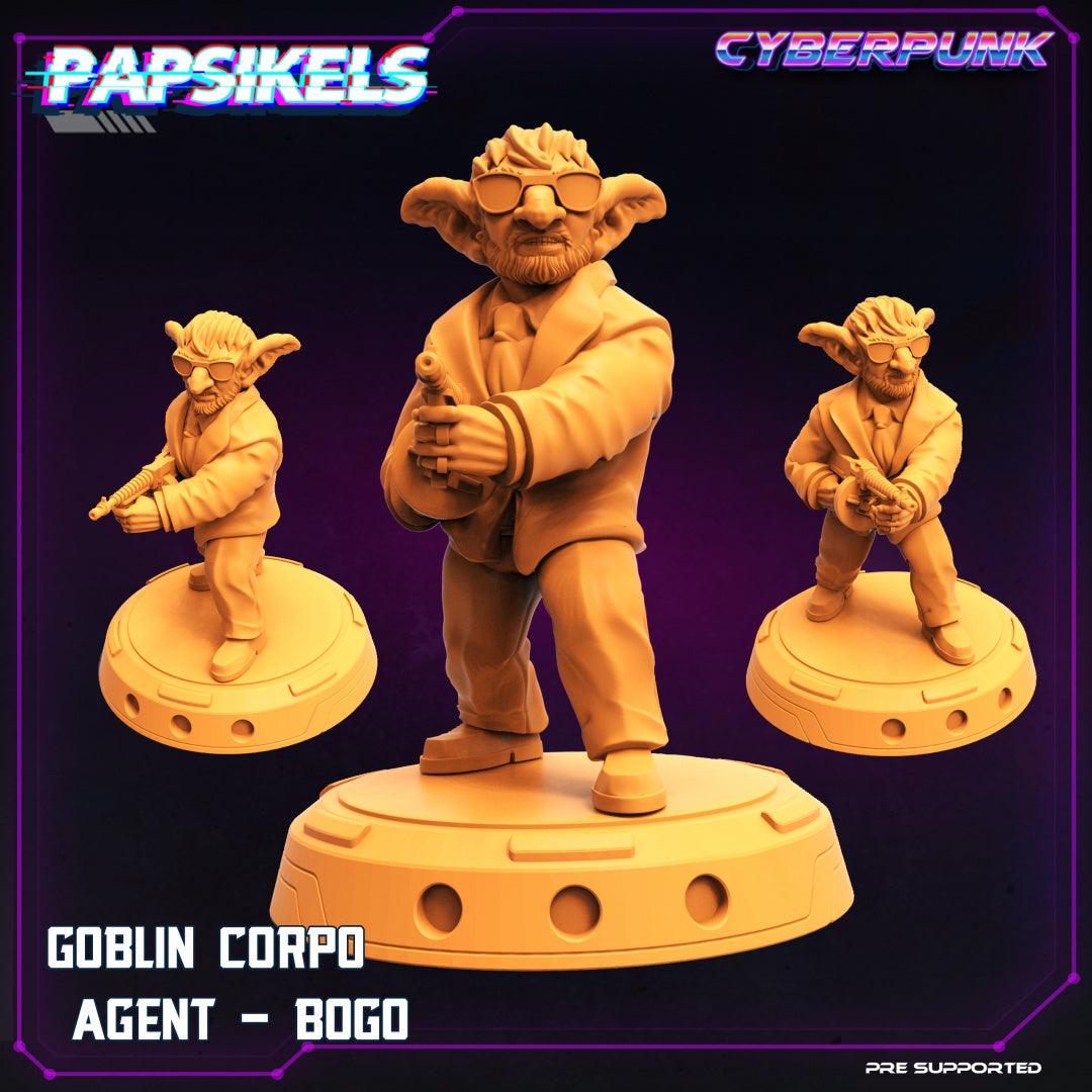 3D Printed Papsikels Sci-Fi Goblin Heist Set Corpo World - 28mm 32mm