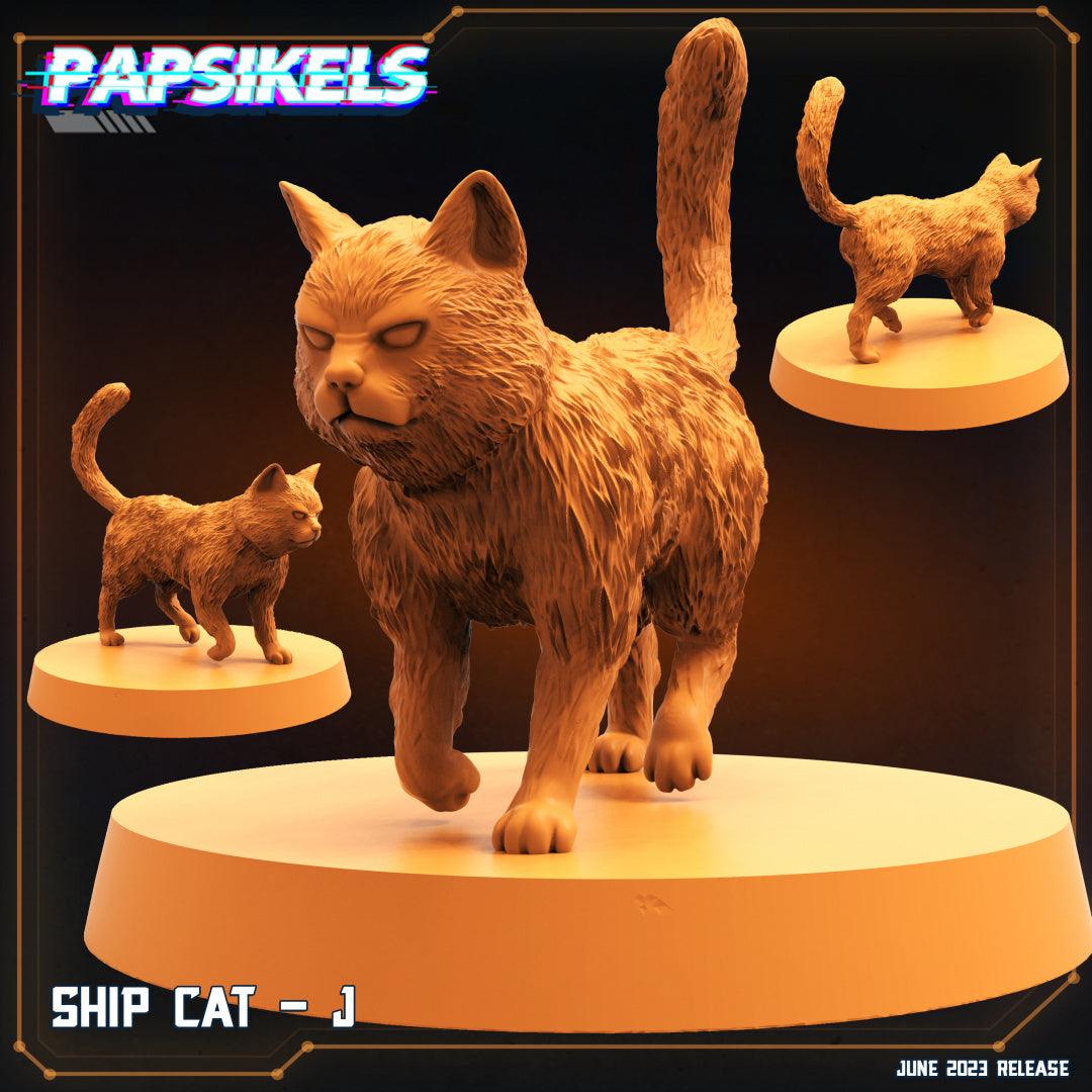 3D Printed Papsikels - Ship Cat Set - 28mm 32mm