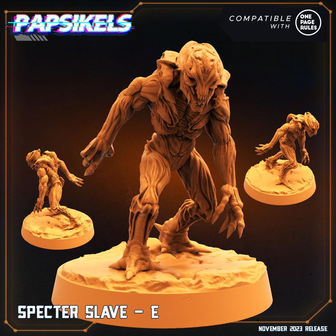 3D Printed Papsikels Specter Slaves Set Skull Hunters Army Bundle 2 28mm 32mm