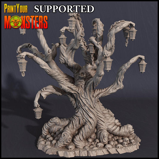 3D Printed Print Your Monsters Witches Hunted Willow Tree Witches Pack 28mm - 32mm D&D Wargaming