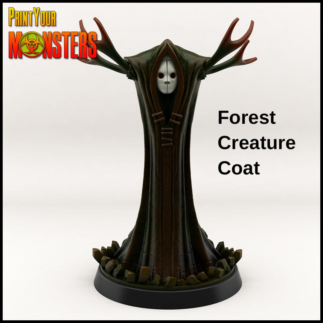 3D Printed Print your Monster Forest Creature Mask Set 28 32mm D&D