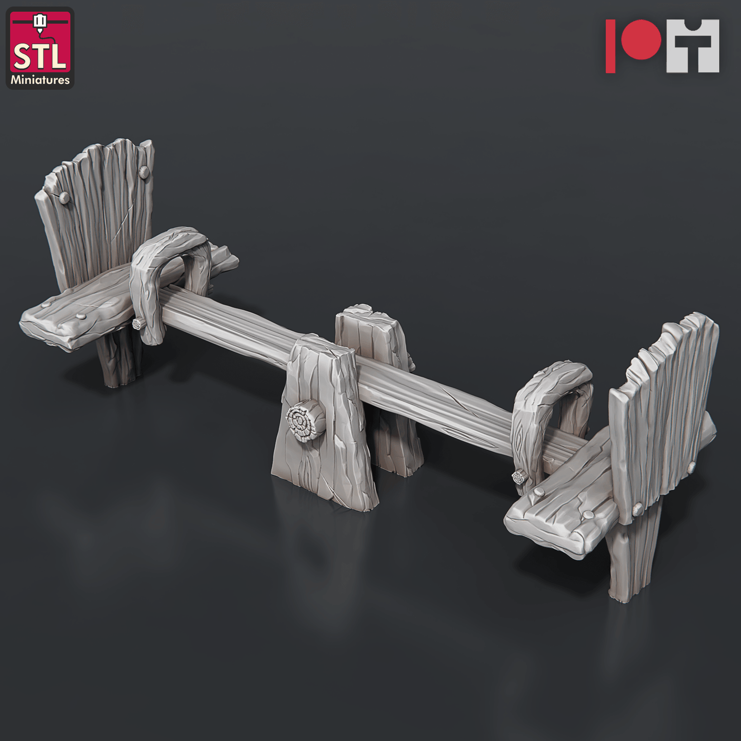 3D Printed STL Miniatures Orphanage Set 28 - 32mm War Gaming D&D