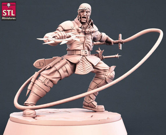 3D Printed STL Miniatures Vampire Hunters Set 28 - 32mm War Gaming D&D