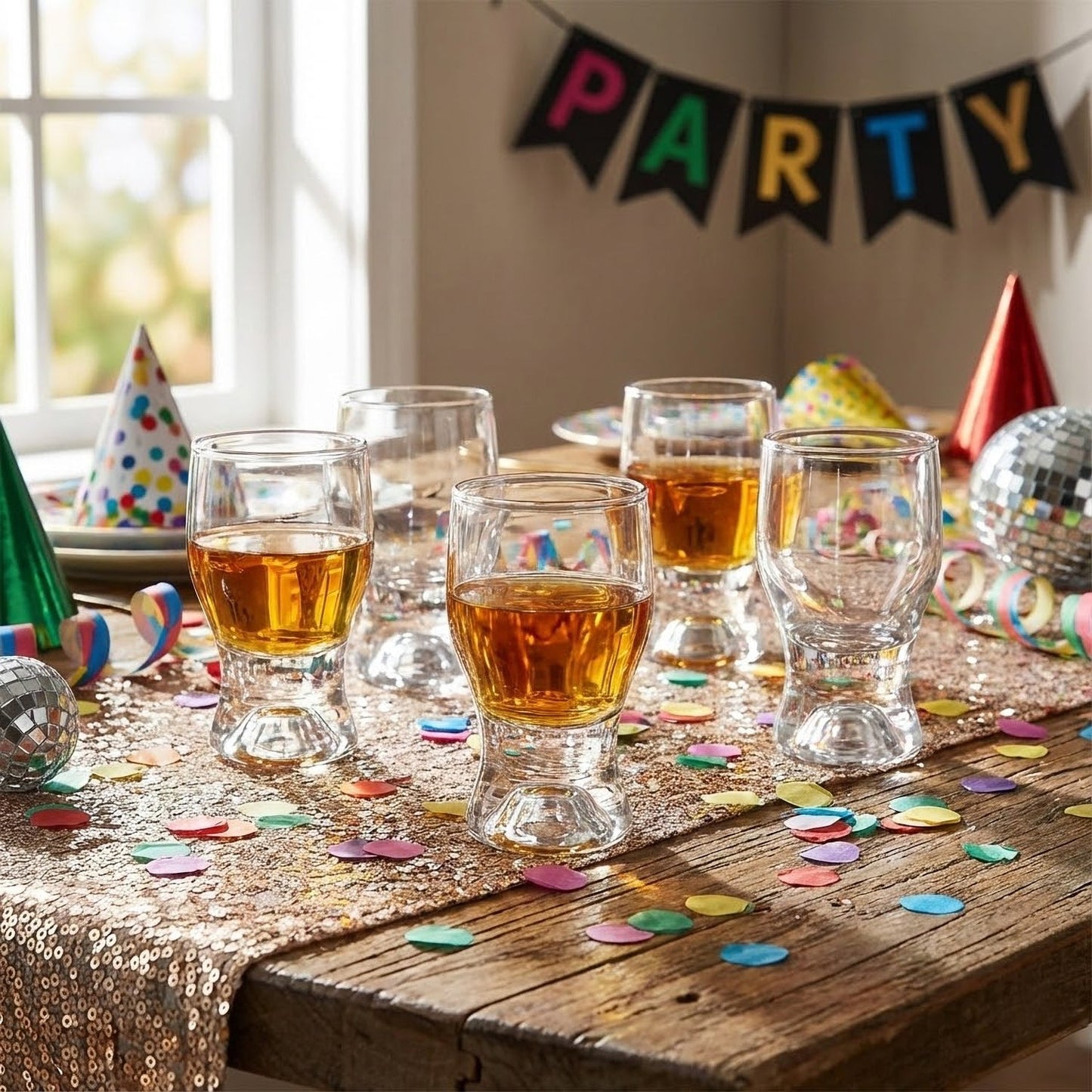 Tipsy Set of 6 - 2oz. Shot Glasses