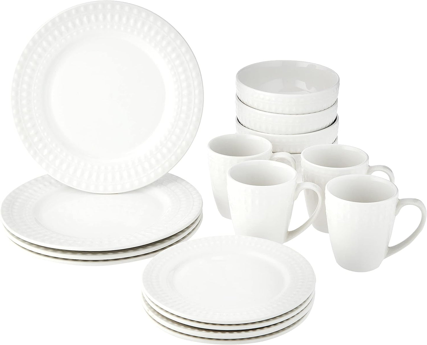 AMELIE PORCELAIN 16 PC DINNER SET