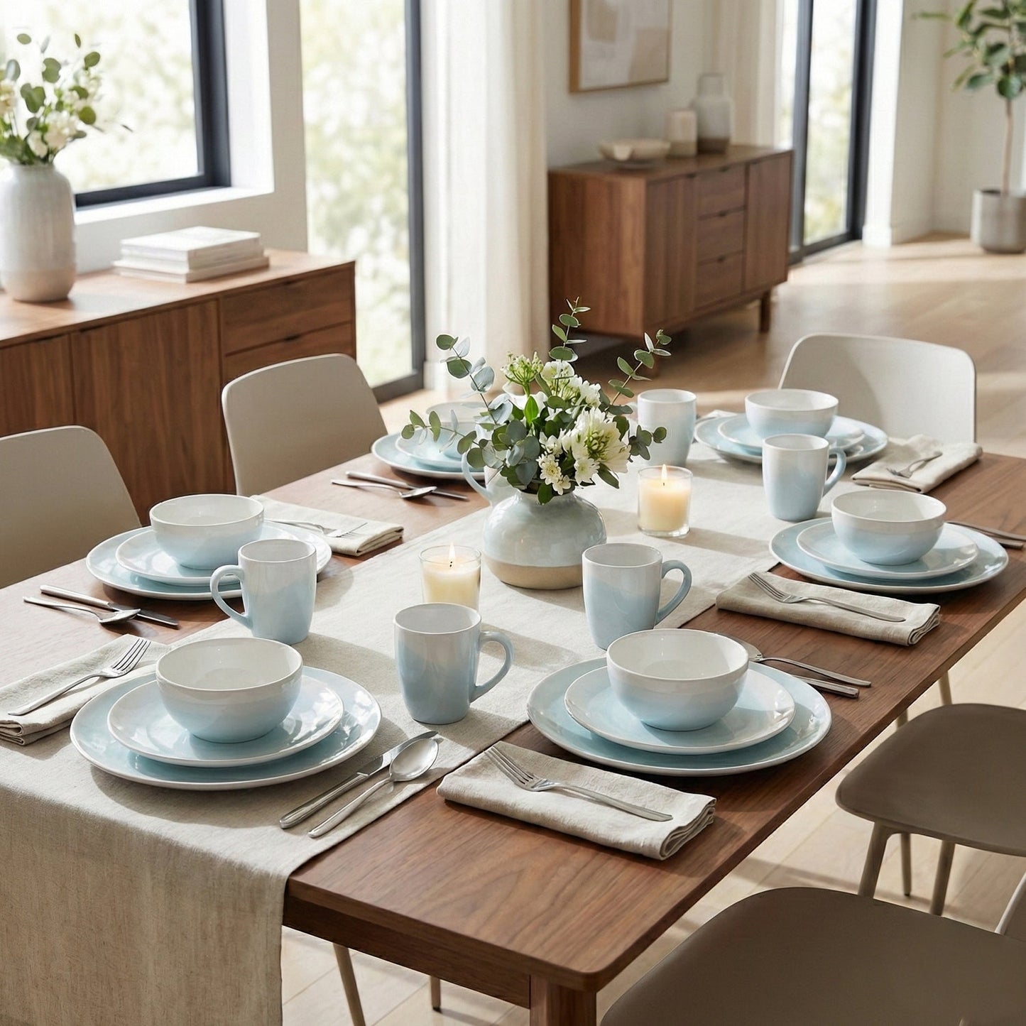 Oasis Mint 16-Piece Dinner Set