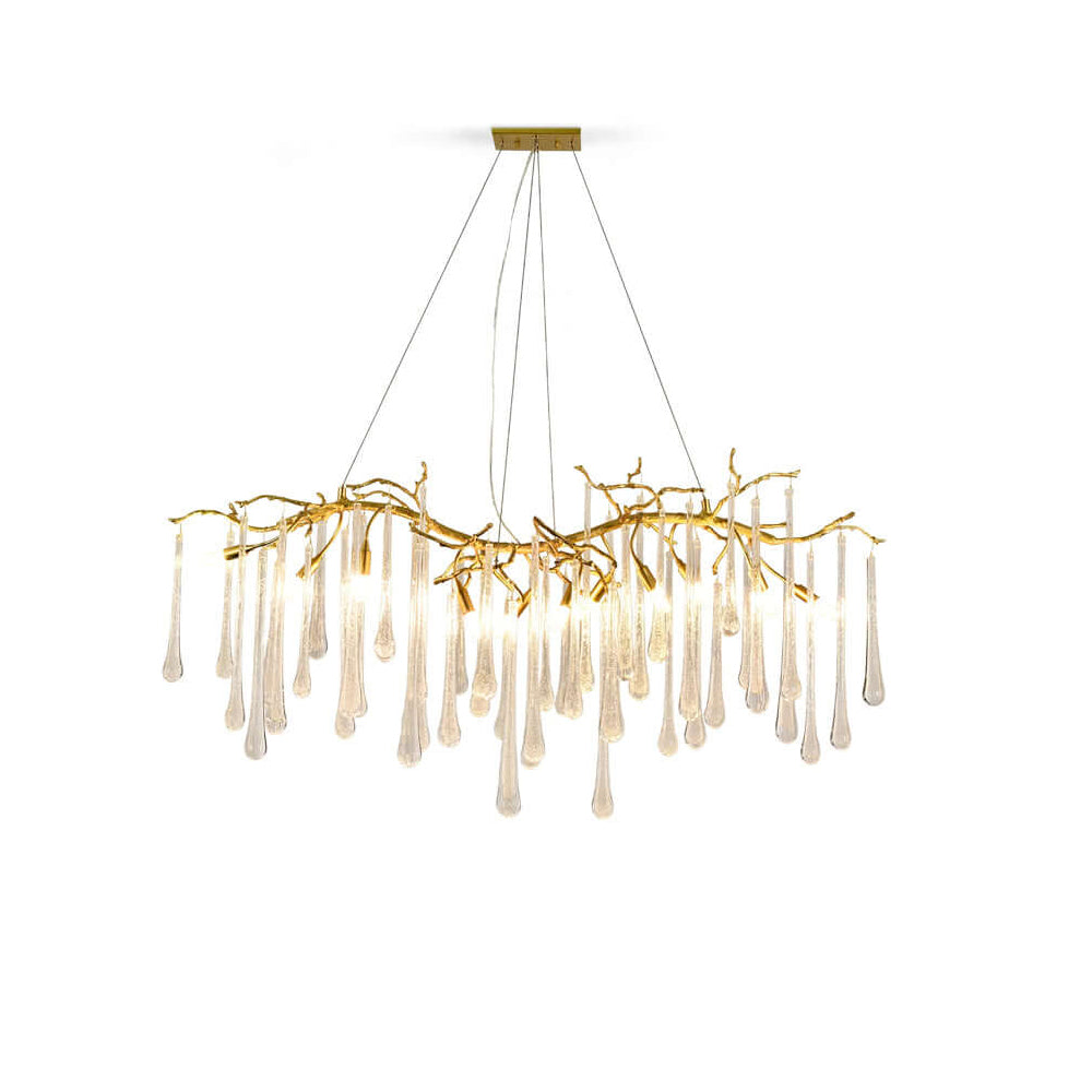 Aqua Makrama Chandeliers