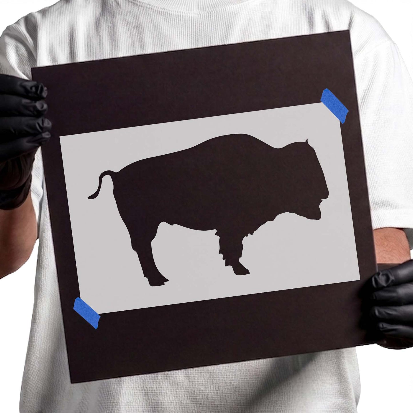 Bison Stencil