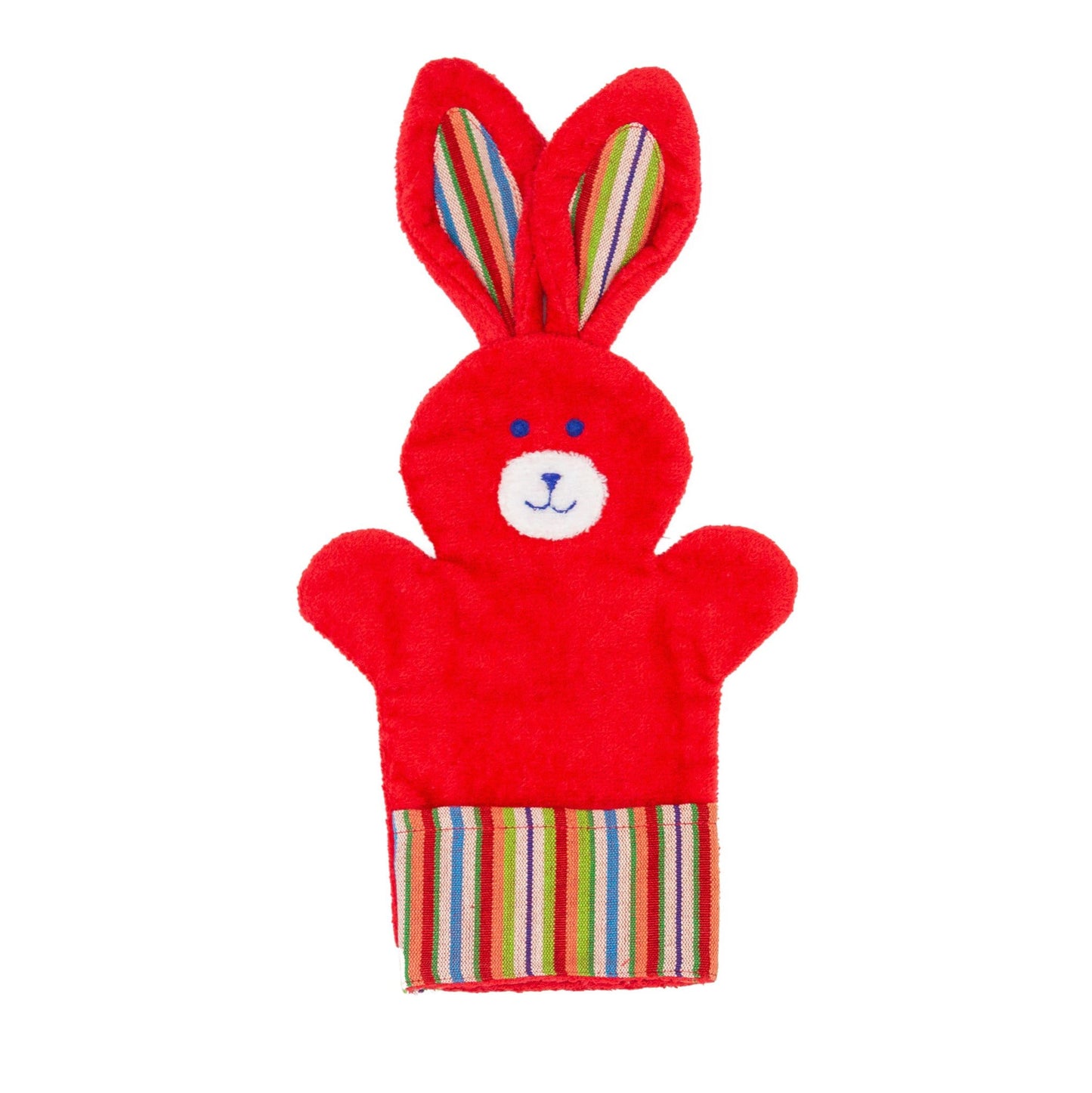 Bunny Puppet Washcloth - Clover the Rabbit