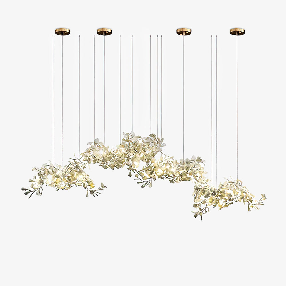 Gingko Ceramic Chandelier C