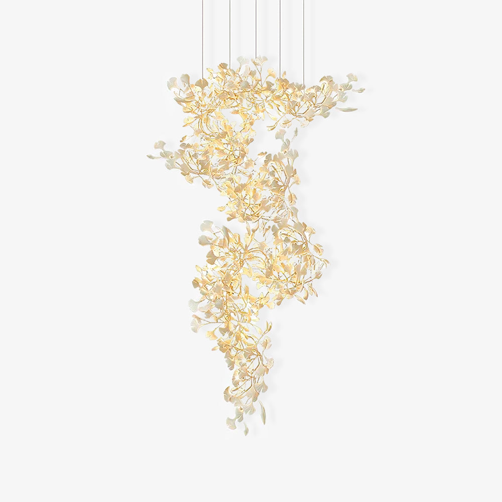 Gingko Ceramic Chandelier F