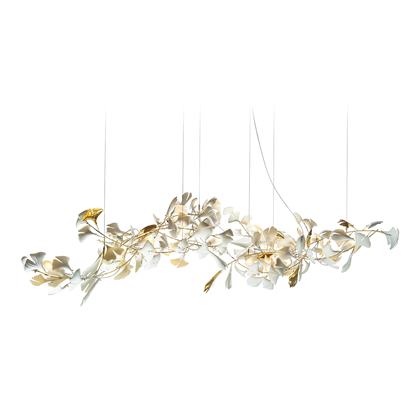 Gingko Ceramic Chandelier A