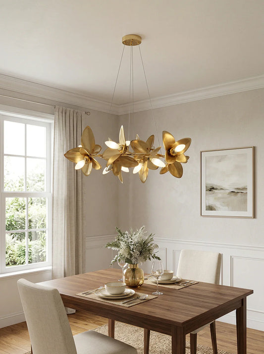Leaf Petal Design Chandelier