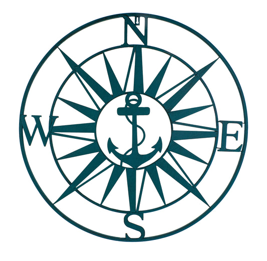 Anchor Compass Rose