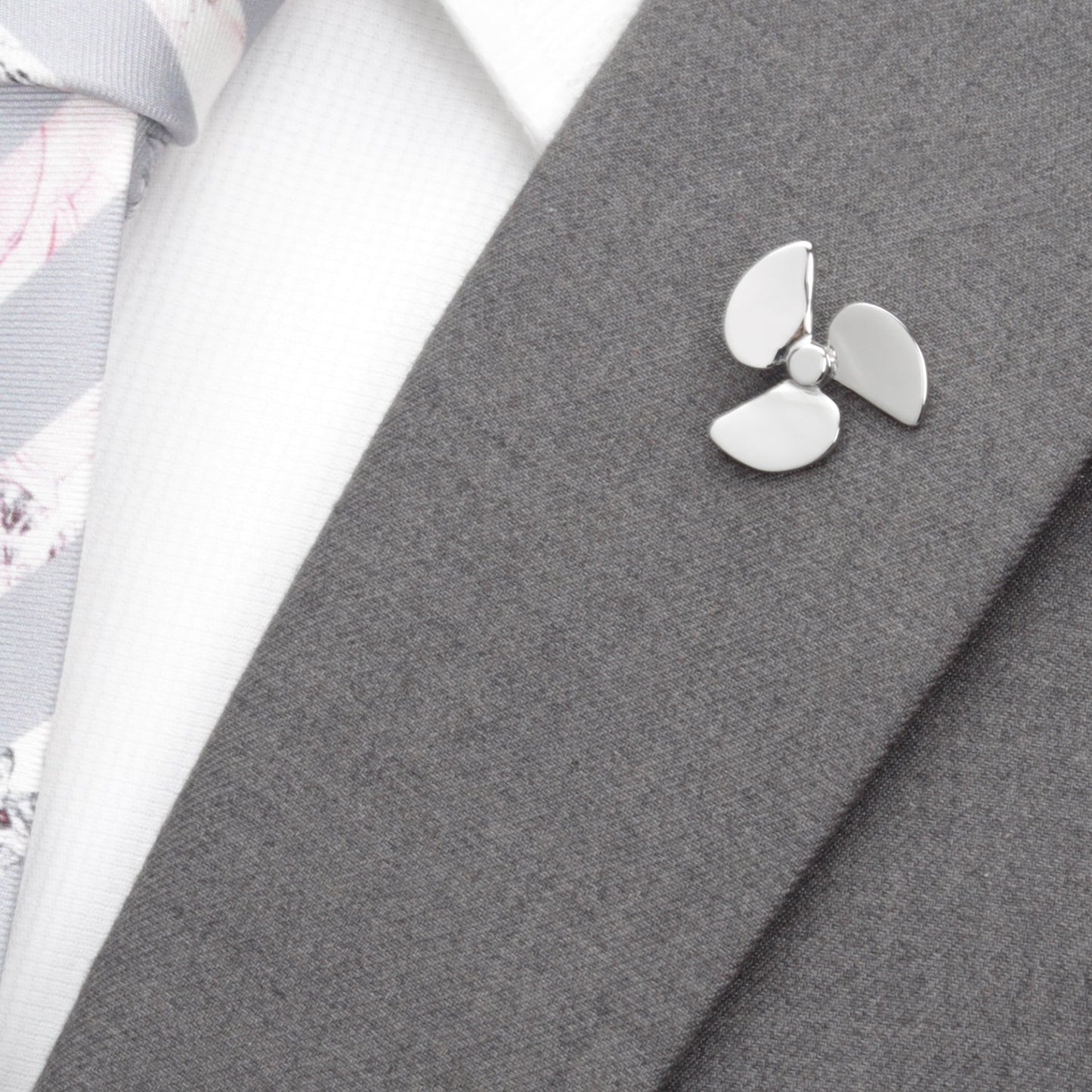 Boat Propeller 3D Lapel Pin