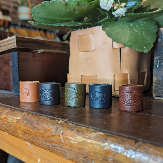 Leather Bandana Slide - USA Made